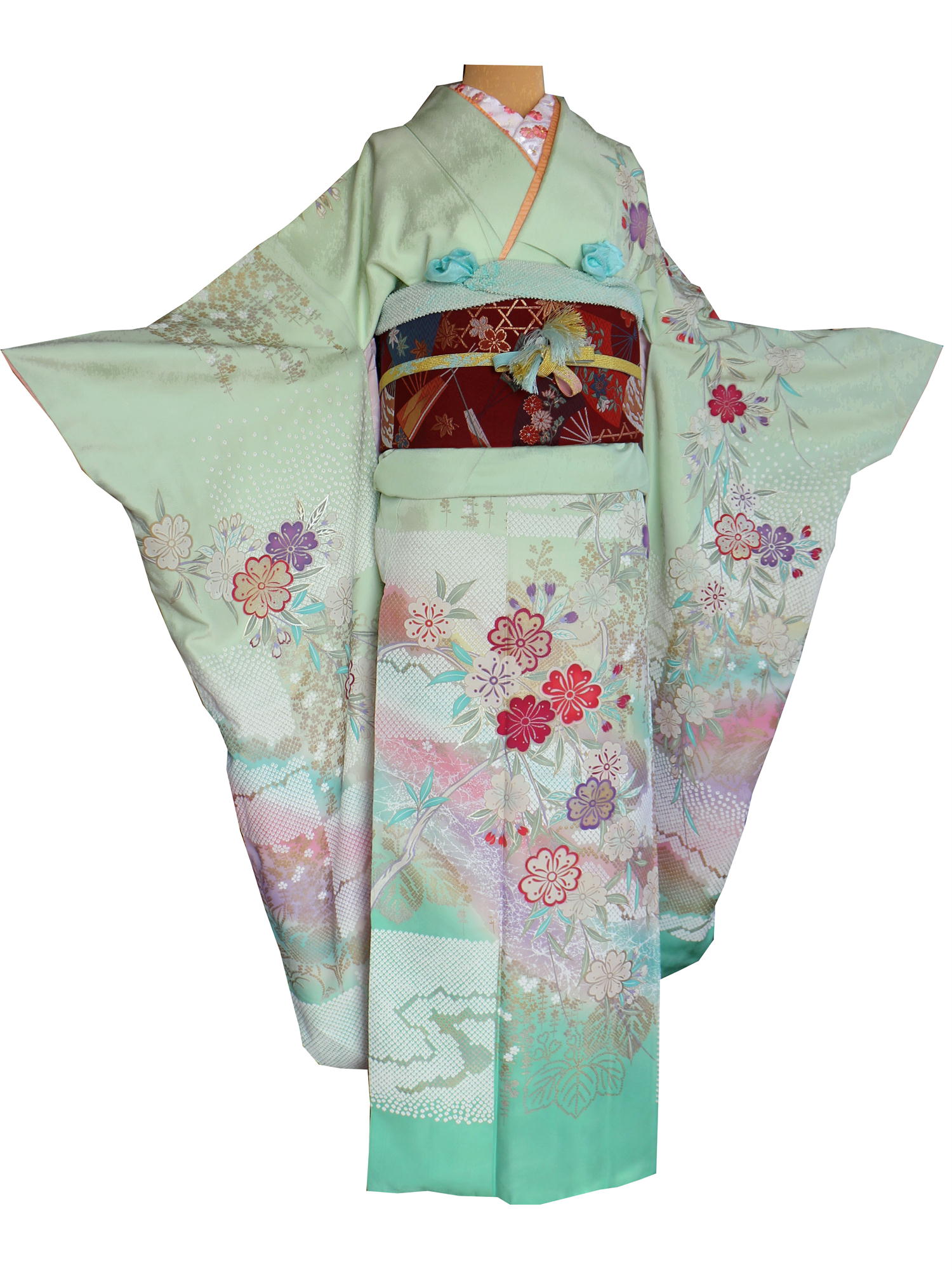 fr-03　市松取りに桜